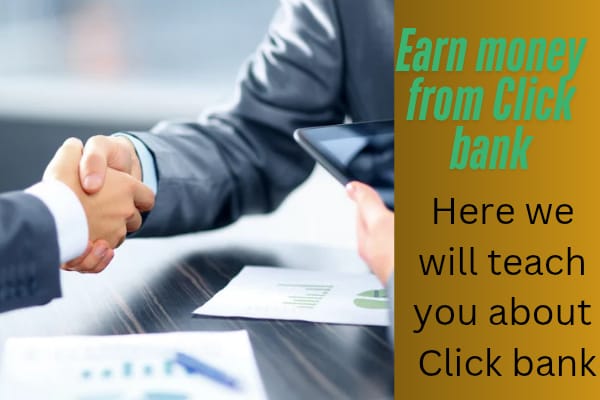 How to earn money from Click bank