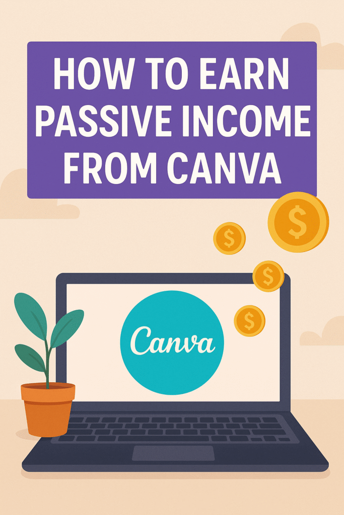 How to Earn Passive Income from Canva
