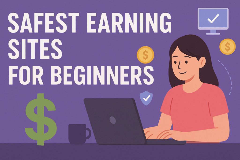 Safest Earning Sites for Beginners
