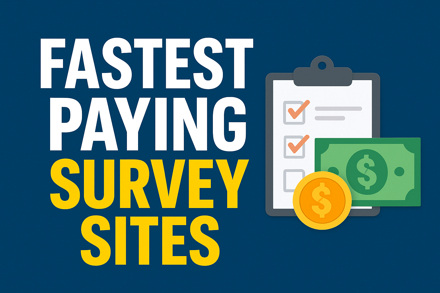 Fastest Paying Survey Sites